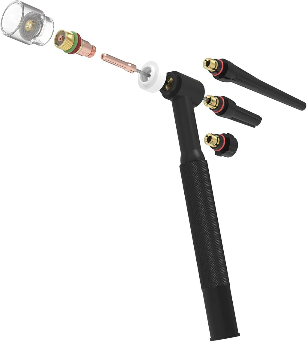 71Pcs TIG Welding Torch Stubby Gas Lens #12 Glass Cup Kit for WP-17/18/26