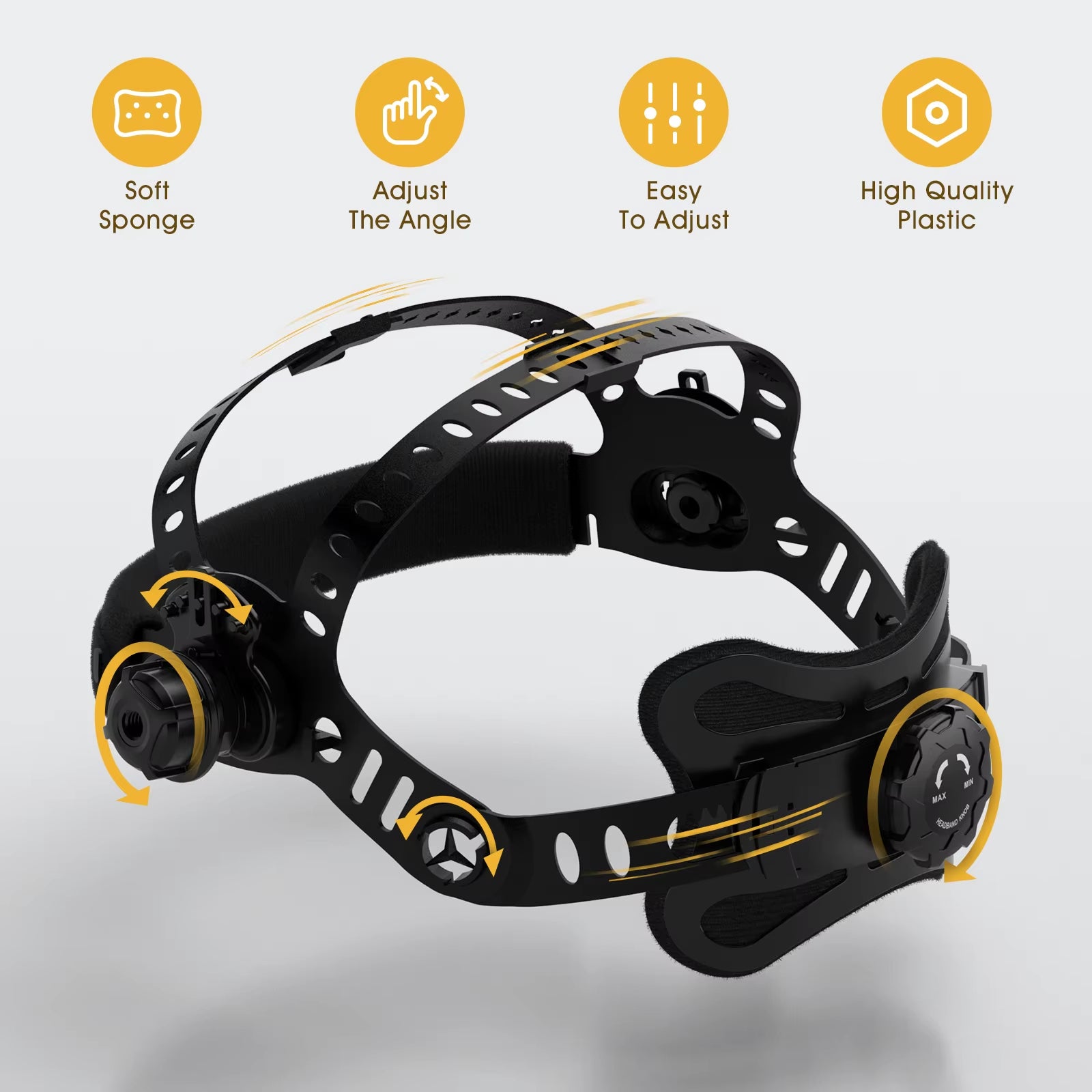 TOOLIOM Flip up Welding Helmet 3.64 X 1.67 Inch Auto Darkening Clamshell Welding Mask True Color Lift Front Welding Hood